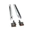 Dtc 18in Soft-close Full Extension Zinc Drawer Slide with Locking Clips - 75 Lbs Weight Rating SS20DD457H1 - alternate 1